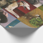 ウィペットキャラクター包装紙 ラッピングペーパー (角)