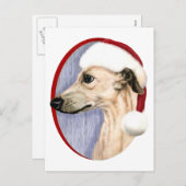 ウィペットクリスマスファウンサンタ シーズンポストカード (正面/裏面)