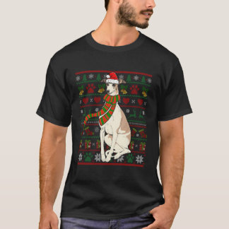 ウィペットサンタクロースおもしろい犬ラバークリスマスススススススススウェア Tシャツ
