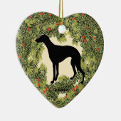 ウィペットリース セラミックオーナメント (右)