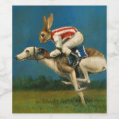 ウィペットレーサーワインラベル ワインラベル (シングルラベル)