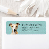 ウィペット差出人住所ラベル ラベル (インサイチュ)