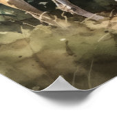 ウィペット犬アートプリントポスター ポスター (角)