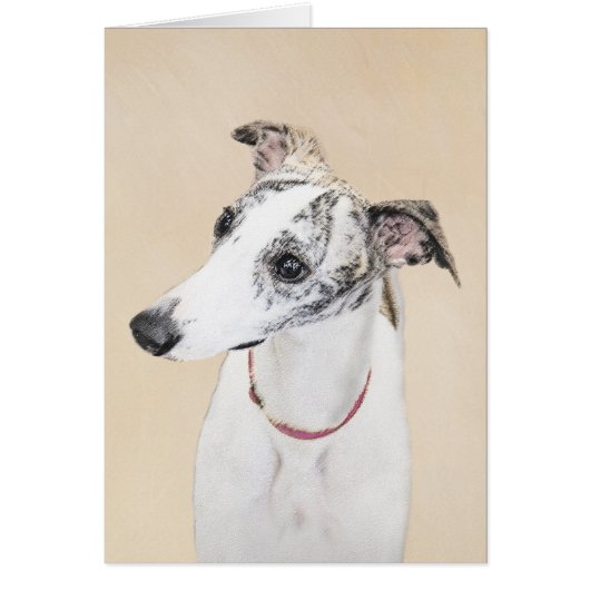 ウィペット絵画ズ – かわいいオリジナルドッグアート (正面)