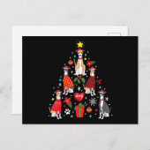 ウィペット クリスマス オーナメント ツリー ユーモア 犬の親 (正面/裏面)