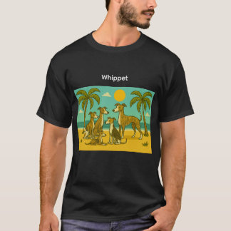 ウィペット ビーチ Tシャツ