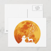 ウィペット ポストカード (正面/裏面)