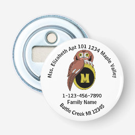 ウィミカルフクロムモノグラム失ったファミリーホームアドレス 栓抜き