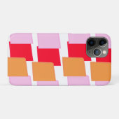 ウィミシカル スクエア レッド オレンジ ピンク Case-Mate iPhoneケース (裏面(横))