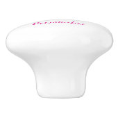 ウィムシクルベビーユニコーンペガソスレインボーホーン セラミックノブ (側面)