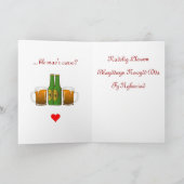 ウィムシクルロマンチックなクリスマスカード シーズンカード (内部)