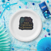 ウィムシグートファンタジー神秘的な森、ムーン&魔法 ペーパープレート (パーティー)