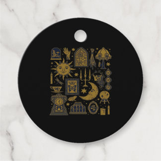 ウィムシゴクラシックートの森 – 神秘的な月と森 フェイバータグ