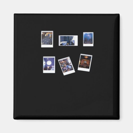 ウィムシゴスウォールアートデコールゲーマーヘクトーファインクルードクラス マグネット (正面)