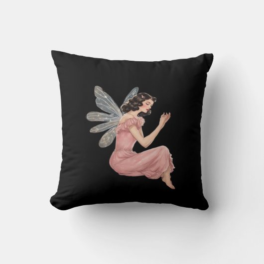 ウィムシゴスゴシックウォールアート90sデコールHECKINFROUT Ha クッション (正面)