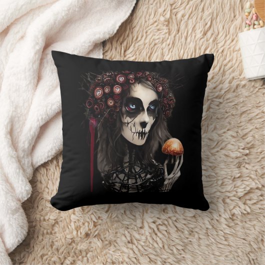 ウィムシゴス – クラシックモーオンズ&ガーデン幽霊のよく出るズ クッション (ブランケット)