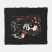 ウィムシゴス – クラシックモーオンズ&ガーデン幽霊のよく出るズ フリースブランケット (正面(横))