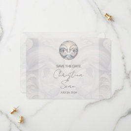 ウィムシモダンー・ドルフィンの結婚式は日付カードを保存 セーブザデート