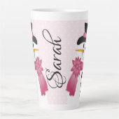 ウィムシーとおもしろいと水玉模様 カフェラテマグ (正面)