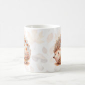 ウィムシーな荒野クリッター – ハリネズミ –  コーヒーマグカップ (中央)