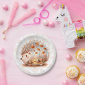 ウィムシーな荒野クリッター – ハリネズミ – ペーパープレート (パーティー)