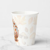 ウィムシーな荒野クリッター – ハリネズミ –  紙コップ (左)