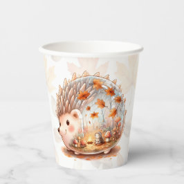 ウィムシーな荒野クリッター – ハリネズミ – 紙コップ