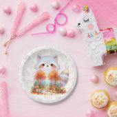 ウィムシーの荒野クリッター – アライグマ – ペーパープレート (パーティー)