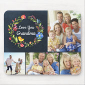 ウィムシーガーデンリース母の日の写真ギフト マウスパッド (正面)