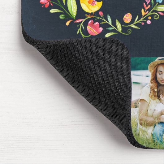 ウィムシーガーデンリース母の日フォトギフトマウス マウスパッド (コーナー)