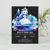 ウィムシーキッズプリンセス誕生日 招待状 (スタンド正面)