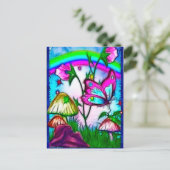 ウィムシーズファンタジーアート ポストカード (スタンド正面)