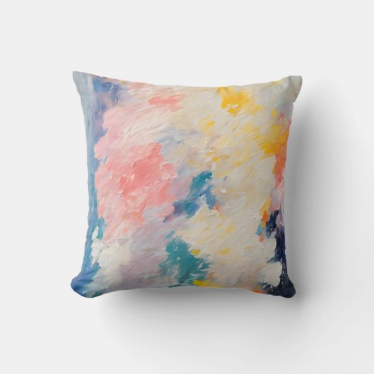 ウィムシーパステルフエズドリームパターン クッション (正面)