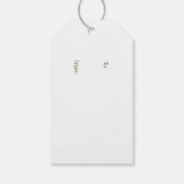 ウィムシーフローラブーケギフトラベル ギフトタグ (裏面)