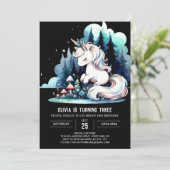 ウィムシーモダンホース誕生日 招待状 (スタンド正面)