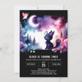 ウィムシーリトルキャット誕生日 招待状 (正面)