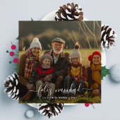 ウィムシー書道フェリズNavidadクリスマスレッド シーズンカード