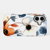 ウィムシー花びら – コテージコアフォンケース iPhone 16ケース (裏面横)