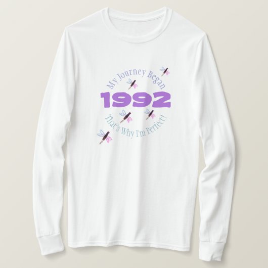 ウィムシー・ドラゴンフライ・アクセント Tシャツ (デザイン正面)