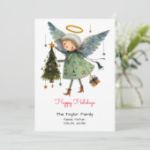 ウィムジカルエンジェルとツリーのホリデーシーズン シーズンカード (スタンド正面)