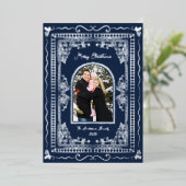 ウィムジカル イラスト クリスマス 5枚の写真 箔シーズンカード (立ち正面)