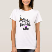 ウィムジカル・ウィッチー・ウーマン・ハロウィン Tシャツ (正面)