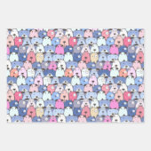 ウィムジカル スタックドッグ ラッピングペーパーシート (正面)