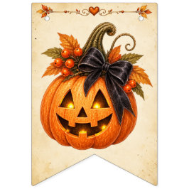 ウィムジカル・トリック・オア・トリート・ハロウィンパーティーガーランド バンティングフラッグ