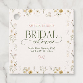 ウィムジカル フェアリーテイル ガーデン & ボウズ ブライダル シャワー フェイバータグ