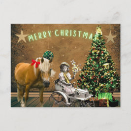 ウィムジカル ヴィンテージ クリスマス ウィッシュ ポストカード