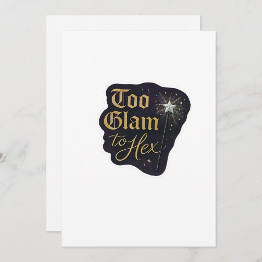 ウィムジゴシックファンタジー 神秘的な森、月 & 魔法 シーズンカード (正面/裏面)