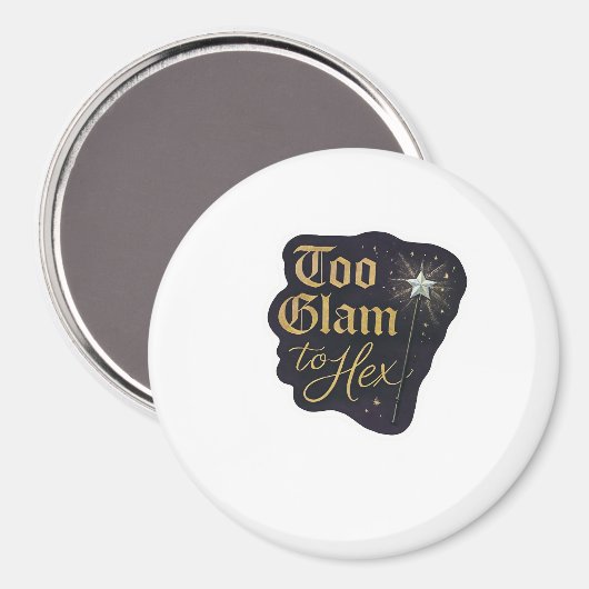 ウィムジゴシック ファンタジー 神秘的な森、月 & 魔法 マグネット (正面/裏面)