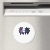 ウィムジゴシック 星空の夜 太陽 月 魔法のような クラシック マグネット (インサイチュ (食洗機))