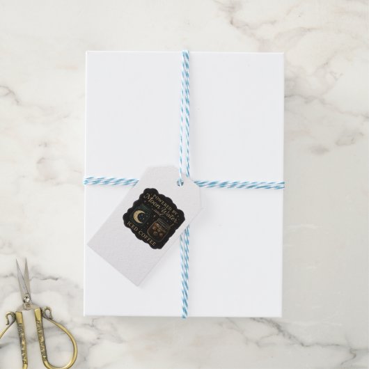 ウィムジゴスファンタジー – 神秘の森、月 & 魔法 ギフトタグ (より糸付き)